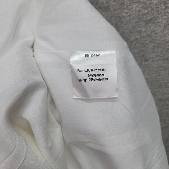 O.P.T. MELONIA MAXI DRESS, WHITE SIZE 8, NWT - Picture 6 of 12